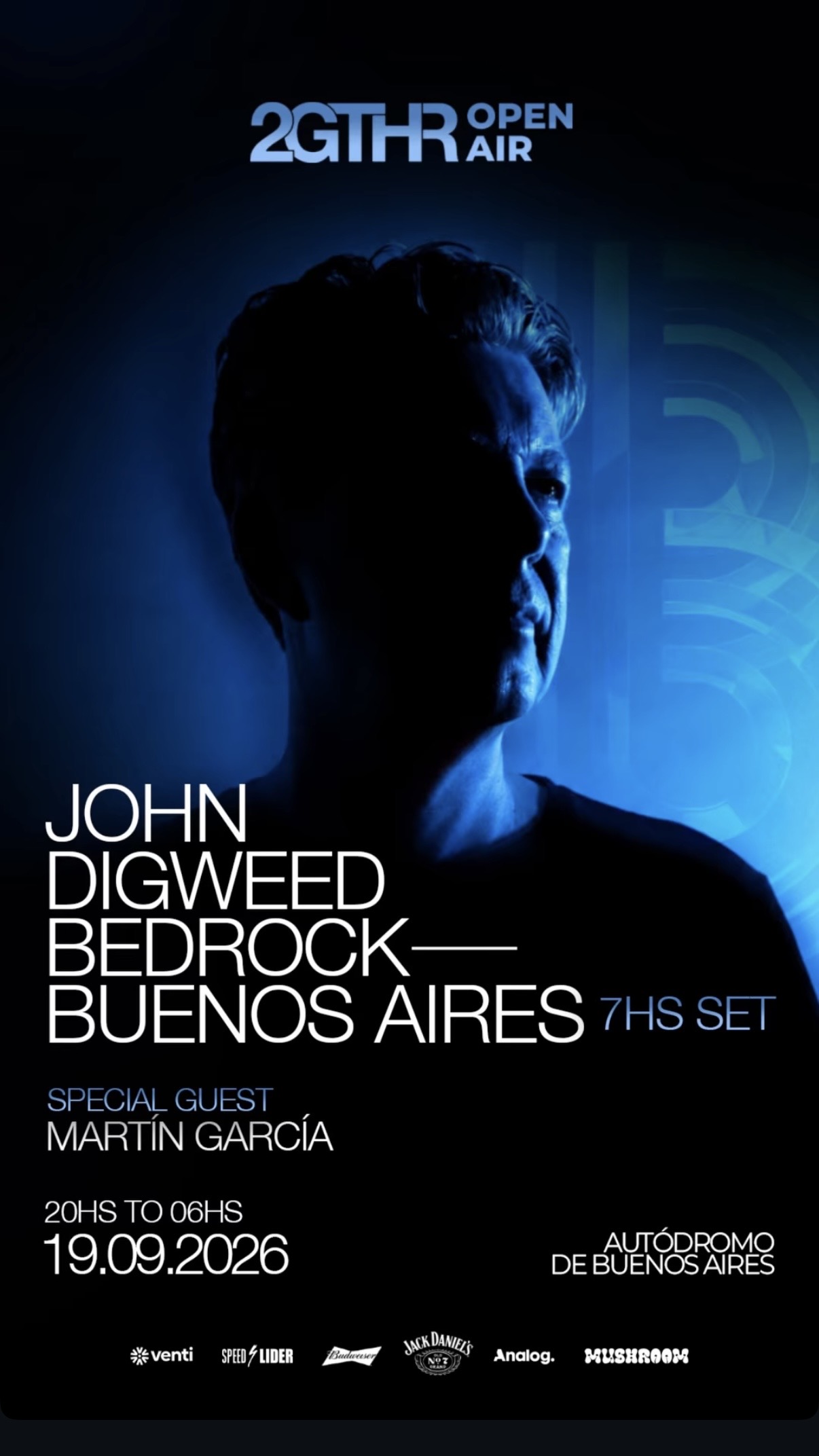Artistas Emergentes - John Digweed Bedrock